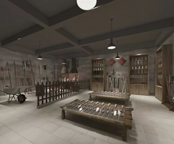 Modern Exhibition Hall-ID:840152033
