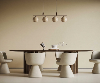 Modern Dining Table And Chairs-ID:530590062