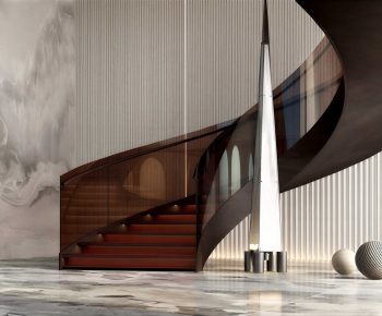 Modern Rotating Staircase-ID:101166964