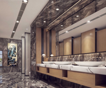 Modern Public Toilet-ID:109062918