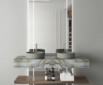 Modern Bathroom Cabinet-ID:447390081