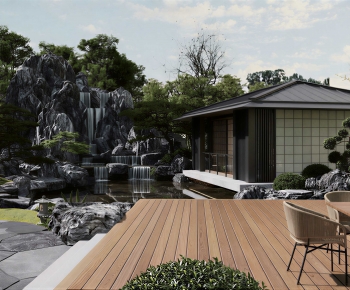 Modern Courtyard/landscape-ID:744083888