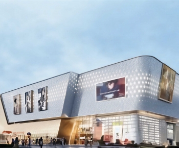 Modern Appearance Of Commercial Building-ID:982116943