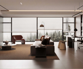 Modern A Living Room-ID:362447025