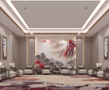 New Chinese Style Reception Room-ID:758157979