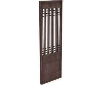 New Chinese Style Single Door-ID:390975951