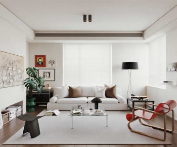 Modern A Living Room-ID:145848993
