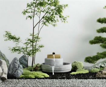 New Chinese Style Rockery Waterscape-ID:830466992