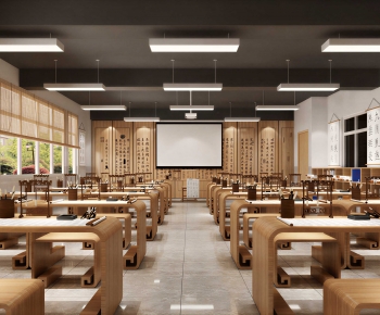 New Chinese Style Calligraphy Classroom-ID:322213896