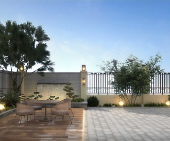 Modern Courtyard/landscape-ID:921222937