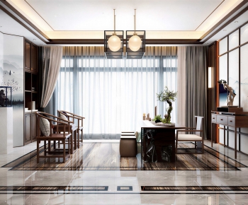 New Chinese Style Tea House-ID:397110034