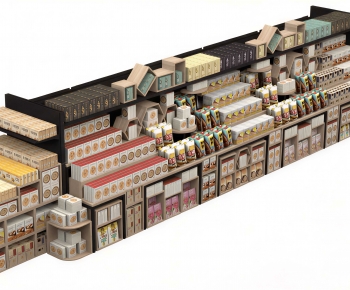 Modern Supermarket Shelf-ID:107219236