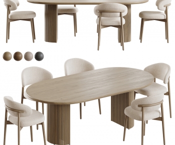 Modern Dining Table And Chairs-ID:434906965