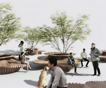 Modern Tree Pool-ID:429511174