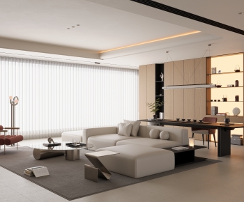 Modern A Living Room-ID:733161933