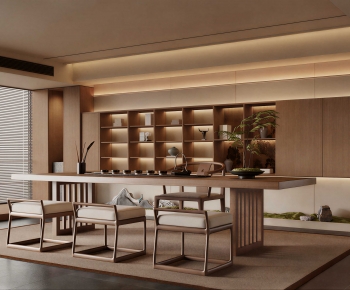 New Chinese Style Tea House-ID:520180941