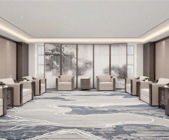 New Chinese Style Reception Room-ID:671103958