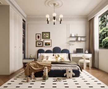 French Style Children's Room-ID:734318021