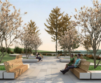 Modern Park Landscape-ID:817078113