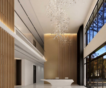 Modern Office Reception Desk-ID:298144103
