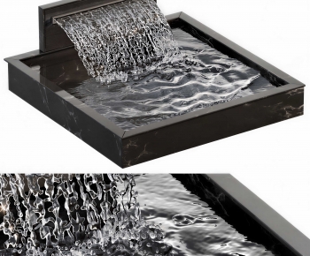 Modern Rockery Waterscape-ID:282573945