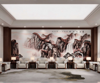 New Chinese Style Reception Room-ID:904373886