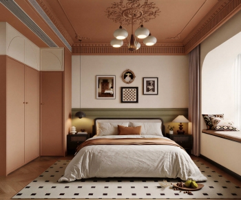 French Style Bedroom-ID:389879949
