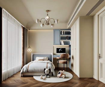 Modern Boy's Room And Son's Room-ID:117564923