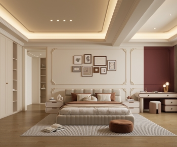 French Style Bedroom-ID:628242975