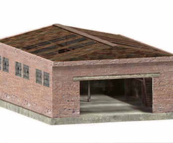 Modern Industrial Building-ID:341185095