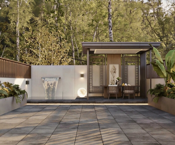 New Chinese Style Courtyard/landscape-ID:815489059