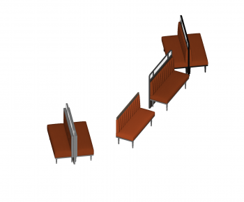 Modern Card Seat Sofa-ID:284010892