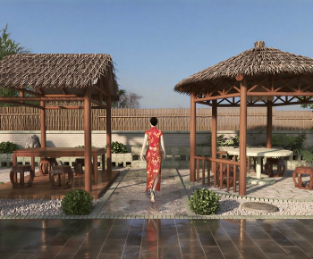 New Chinese Style Courtyard/landscape-ID:200342892