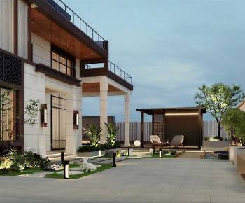 Modern Courtyard/landscape-ID:504038103