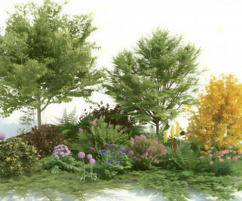 Modern Plant Pile-ID:140865092