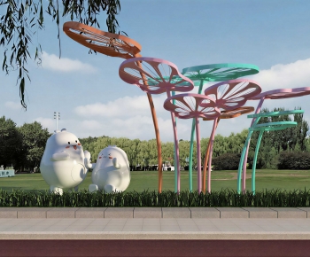 Modern Sculpture Sketch-ID:153443101