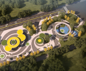 Modern Park Landscape-ID:598715077
