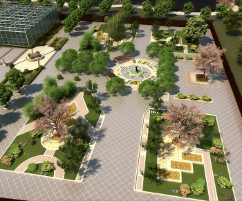 Modern Park Landscape-ID:323137043