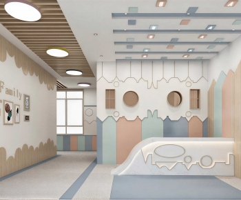 Modern Kindergarten Hall-ID:247410069