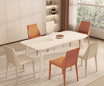 Modern Dining Table And Chairs-ID:786287073
