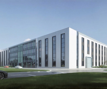 Modern School Building-ID:789644961