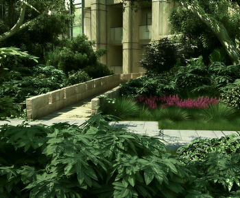 Modern Park Landscape-ID:174869064