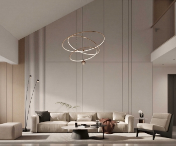 Modern A Living Room-ID:750873092