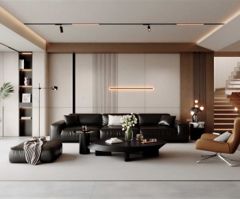 Modern A Living Room-ID:411956072