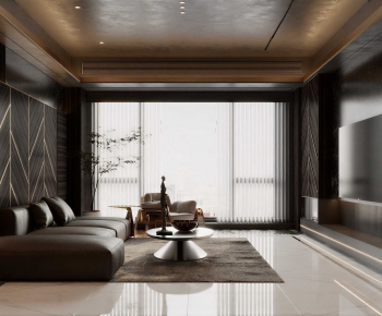 Modern A Living Room-ID:229917057