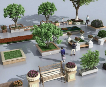 Modern Flower Bed, Flower Bowl, Flower Box-ID:996143105