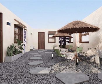 Modern Courtyard/landscape-ID:783948997