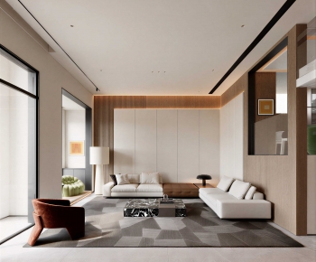 Modern A Living Room-ID:826411969