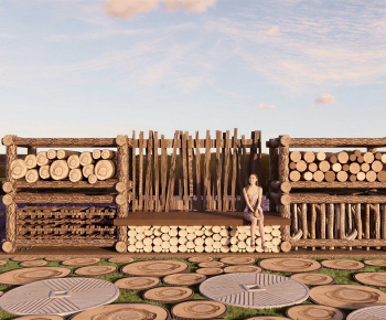 Wabi-sabi Style Wood-ID:202682974