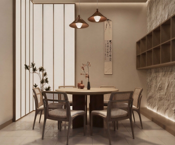 New Chinese Style Dining Room-ID:429980876